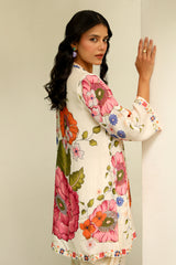 Bloom Print Dhoti Set- Inchingindia