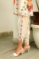 Bloom Print Dhoti Set- Inchingindia