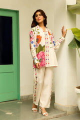 Bloom Print Women's Shirt Set