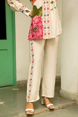 Bloom Print Women's Shirt Set