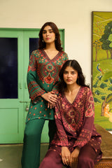 Ruby Print Co-ord Set- Inching India