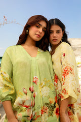 Blush Green Print Co-ord Set