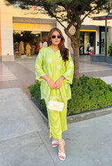 Ziya Green Broderie Set