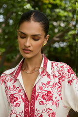 Capri Raspberry Red Dress