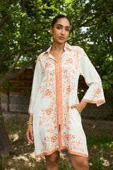 Capri Pastel Peach Dress