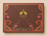Multi Paisley Box with Magnetic Lid
