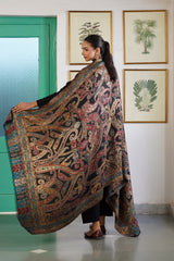 Jewel Tone Kani Paisley Shawl | Luxury Wedding Gift