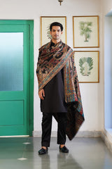 Jewel Tone Kani Paisley Shawl | Luxury Wedding Gift