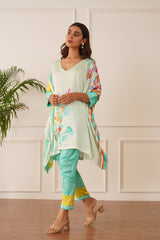 Blue Haven Kaftan Set For Women India -inching india