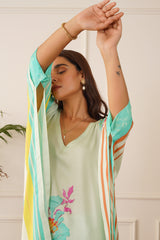 Blue Haven Kaftan Set For Women India -inching india