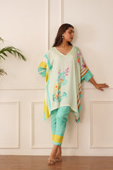 Blue Haven Kaftan Set For Women India -inching india