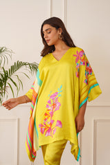 Green Haven Kaftan Set Online for women-inching india