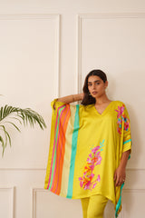 Green Haven Kaftan Set Online for women-inching india
