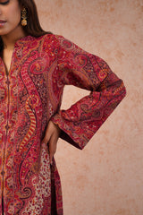 Scarlet Kaani Set- Inching India