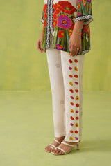 Floral Brushstroke Printed Set- Inchingindia