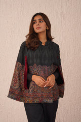 Sifat Kaani Woollen Open Cape