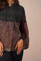 Sifat Kaani Woollen Open Cape