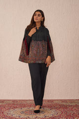 Sifat Kaani Woollen Open Cape