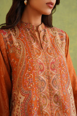 Tangerine Kaani Set- Inching India