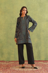 Midnight Blue Kaani Set- Inching India