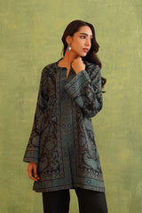 Midnight Blue Kaani Set- Inching India