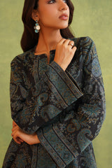 Midnight Blue Kaani Set- Inching India