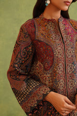 Safar Kaani Jacket Set- Inching India