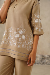 parsi floral embroidery