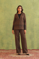 Merino women's wool winter coat-Inching India