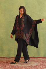 Woven Rose Cape- Inching India