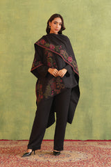 Woven Rose Cape- Inching India