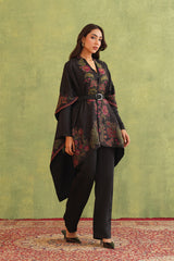 Woven Rose Cape- Inching India