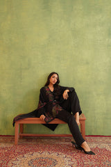 Woven Rose Cape- Inching India