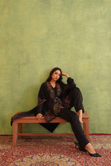 Woven Rose Cape- Inching India