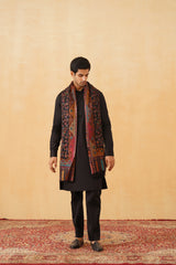 Floral Fusion Shawl for Men Online