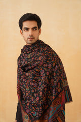 Floral Fusion Shawl for Men Online