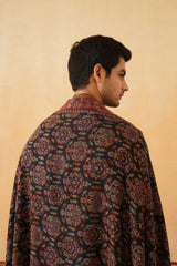 Ethnic Fusion Wool Shawl for Men Online