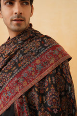 Ethnic Fusion Wool Shawl for Men Online