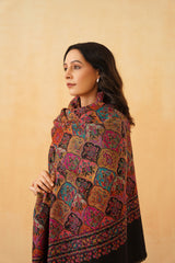 Classic Fusion Shawl for Women-Inchingindia