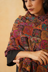 Classic Fusion Shawl for Women-Inchingindia