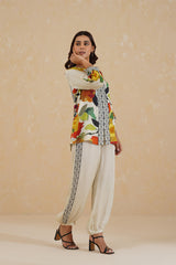 Brush Effect Print Co-ord Set- Inchingindia