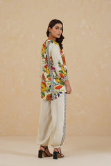 Brush Effect Print Co-ord Set- Inchingindia