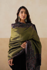 Antique Gold Paisley Drape