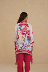 Flowy Pink Printed Co-ord Set- Inchingindia