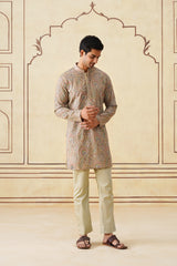 Meher Mint Green Embroidered Kurta Pant