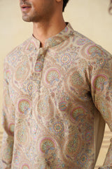 Meher Mint Green Embroidered Kurta Pant