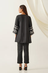 Black White Elegance womens Suit Set