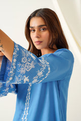 Cobalt Elegance Suit Set- Inchingindia