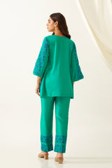 Contrast Emerald Green Co-ord Set