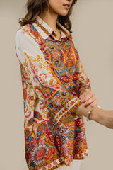 Seher Paisley Co-ord Set